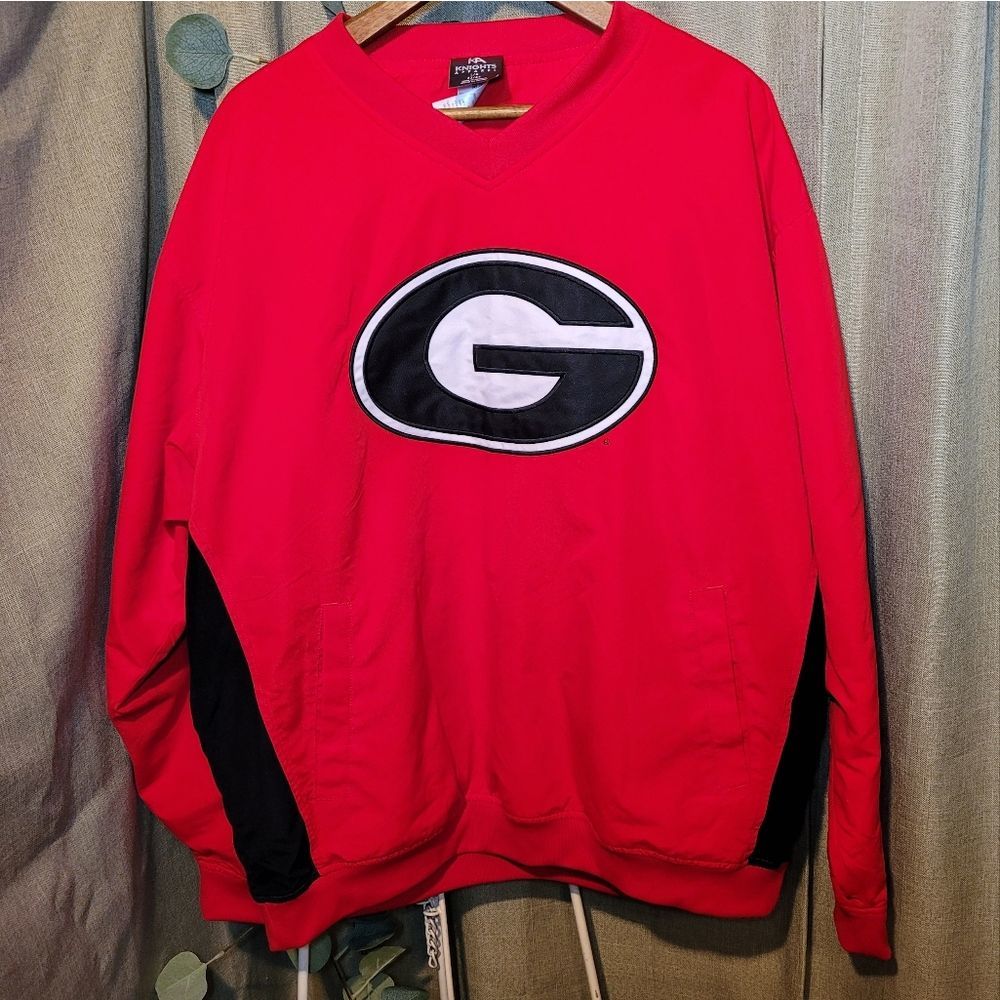 UGA Knights Apparel Pullover Windbreaker - Men's Large - EUC
